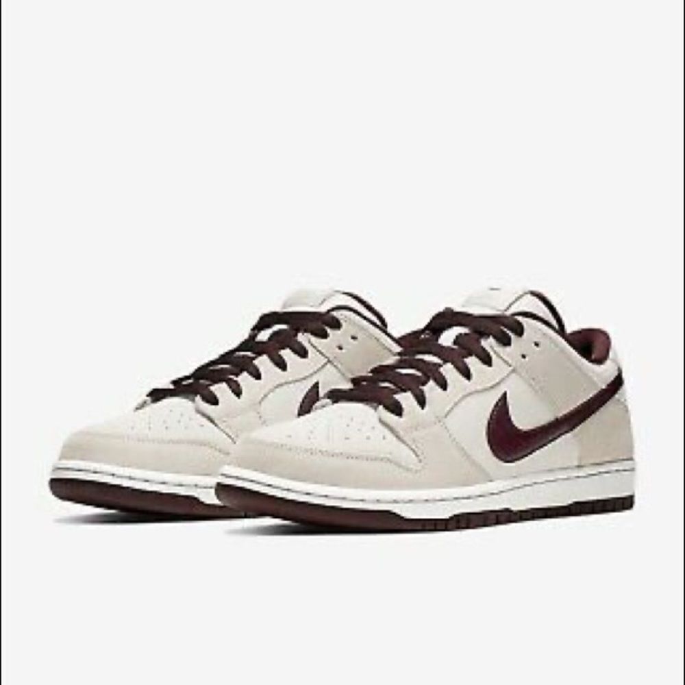 NIKE SB DUNK LOW DESERT SAND MAHOGANY BQ6817-004 AUTHENTIC TENNIS SHOES SIZE 6